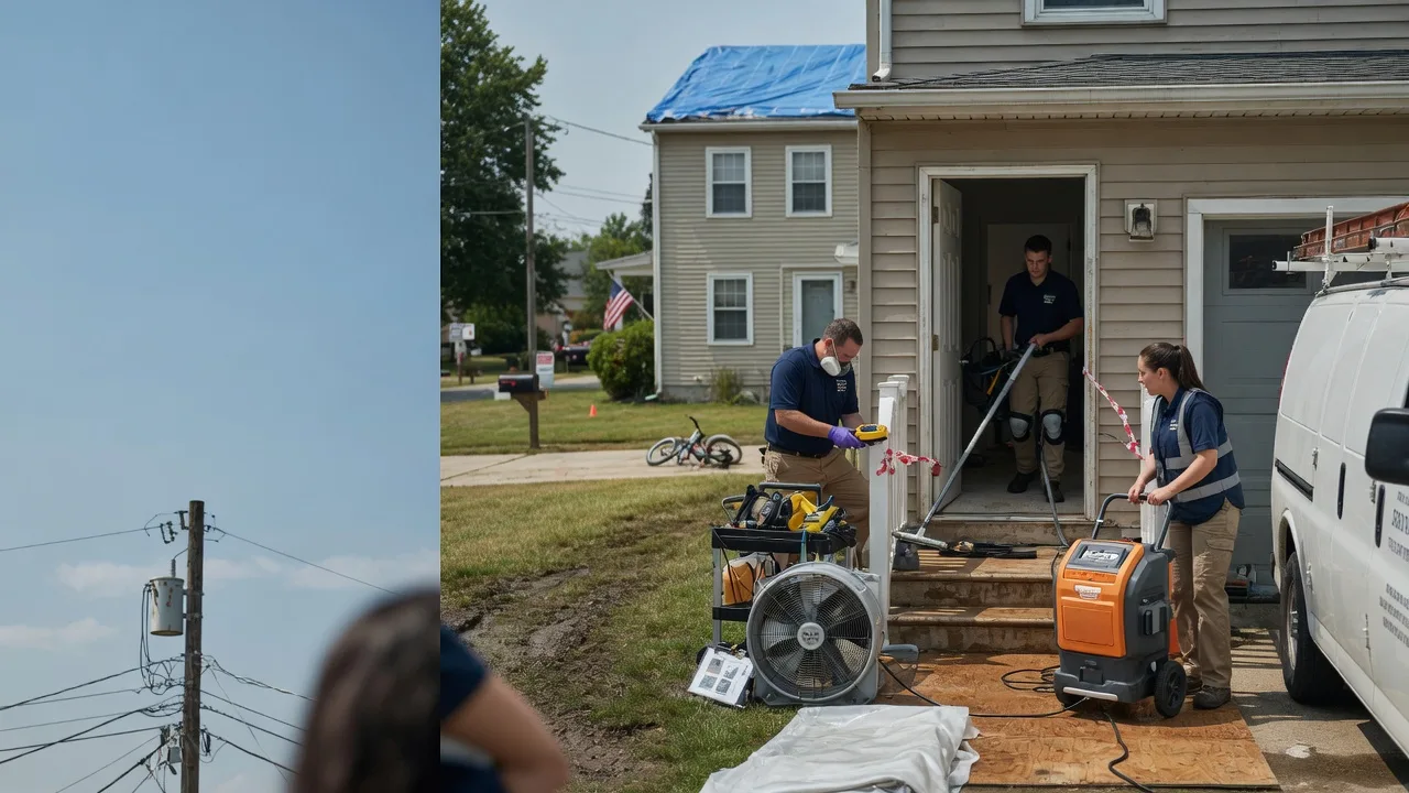 Water Damage Repair in Spurgeon, IN near me